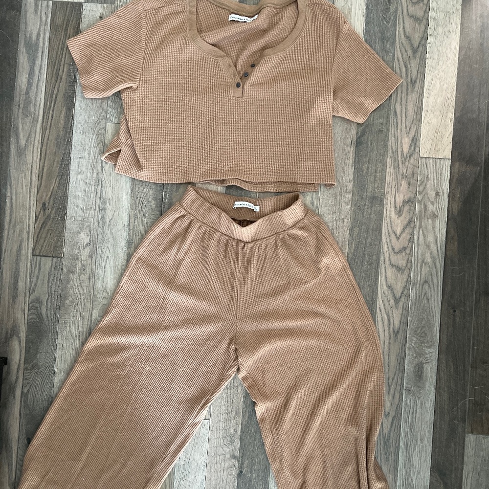 Abercrombie Waffle Matching Set - image 1